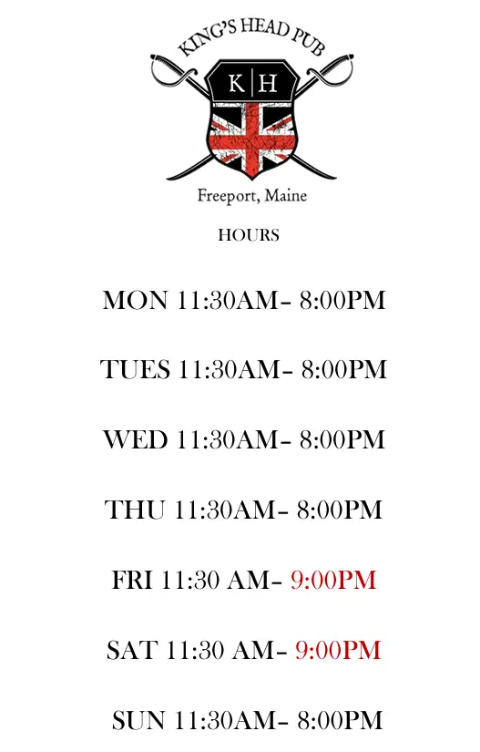 Updated Hours!
